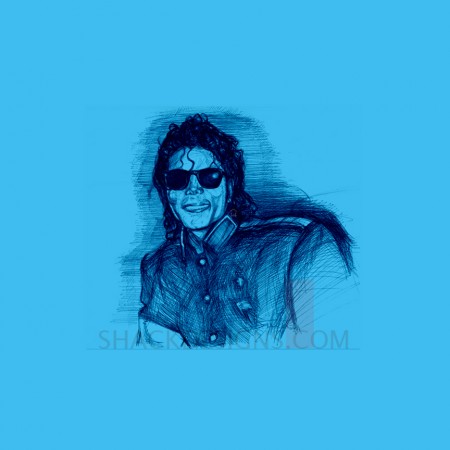 Michael Jackson Illustration by Jacqueline Shackelford Shackdesigns